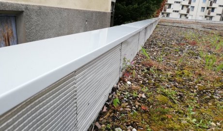 pose de couvertine aluminium dans le doubs 25