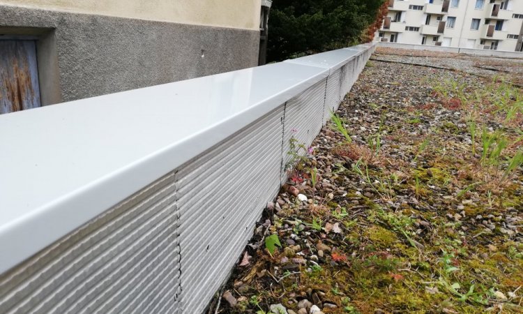 pose de couvertine aluminium dans le doubs 25